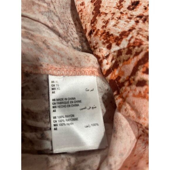 INC International Concepts Women's Printed Dress, Topson Snake, XL - Picture 10 of 10